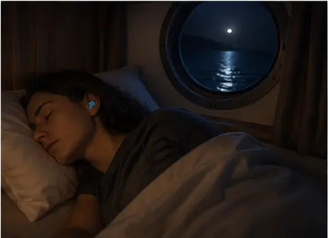 Bouchons d'oreille pour les croisières en bateau - SHIELDPODS
