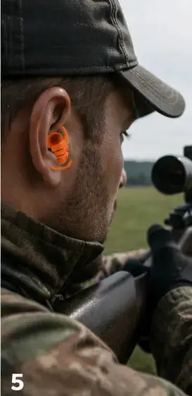 Bouchons d'oreille chasse et tir : protéger son ouïe - SHIELDPODS