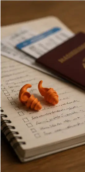 Checklist voyageur : toujours des bouchons d'oreille - SHIELDPODS